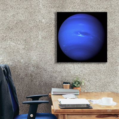 Planète Neptun sur toile