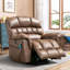 Très grand massage inclinable et vibrant inclinable en similicuir de 41,3 po de largeur-326893763