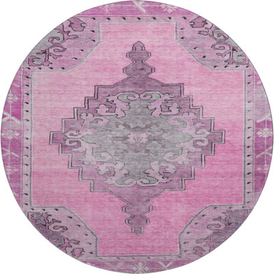 Premium Machine Washable Lubbers AMF1731 Global Rug