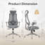 Fauteuil de bureau ergonomique Nouhaus Fluido-626202188