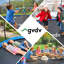 Trampoline d'extérieur de 14 pi avec enclos pour enfants et adultes GVDV-133243182