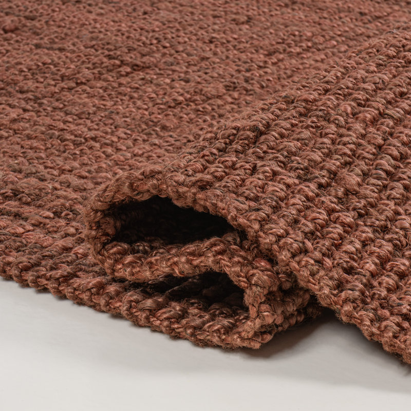 Tapis terre cuite tissé à la main kurland Pata, Tapis de couloir 2 pi 2 po x 8 pi