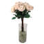 27 '' Real Touch Mauve Rose - Tige de 4 '' Bloom