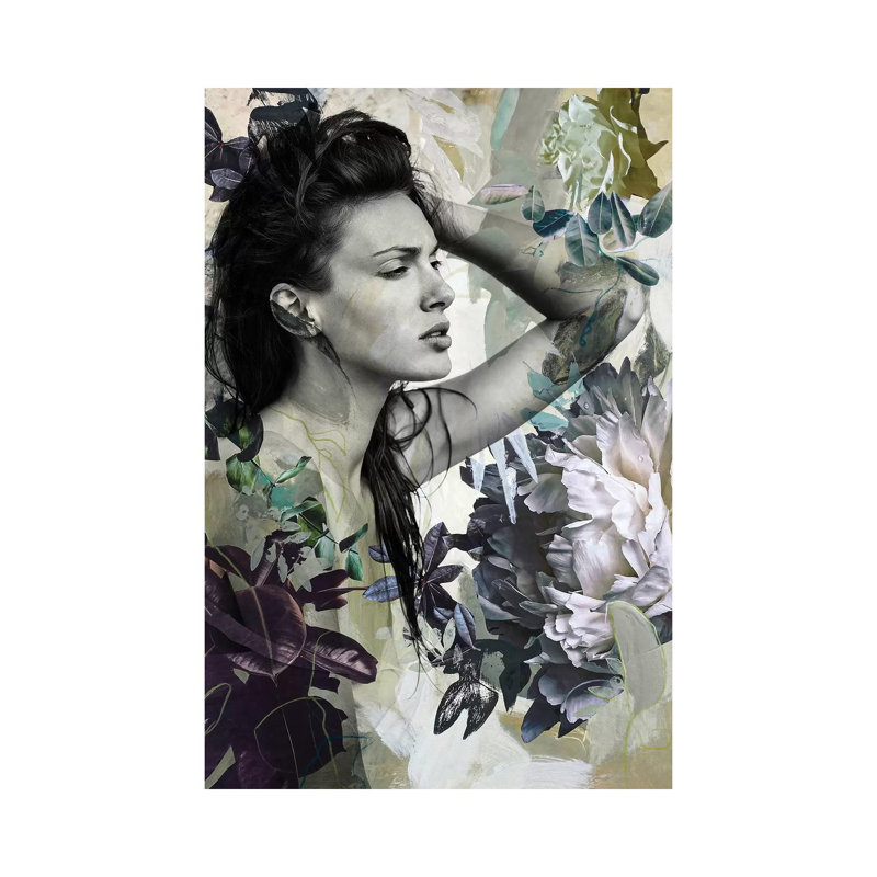 Green Garden III - Print on Canvas, Wrapped Canvas, 66.04cm H x 45.72cm W x 1.91cm D