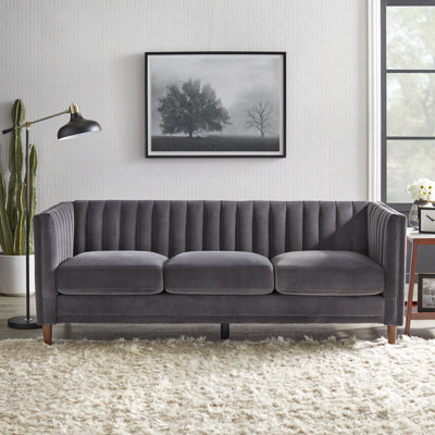 Canapé à accoudoirs tuxedo 80,3" Marlando