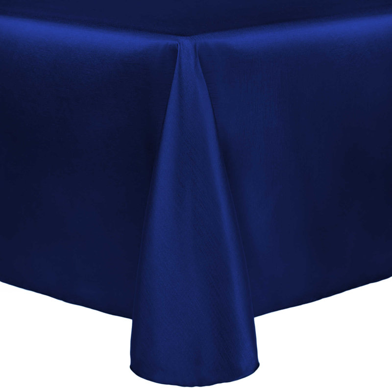 Nappe de couleur unie carrée, 120 po x 120 po, Paquet de 1, Bleu marine