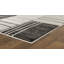 Tapis argenté à motif géométrique Amalia-724745034