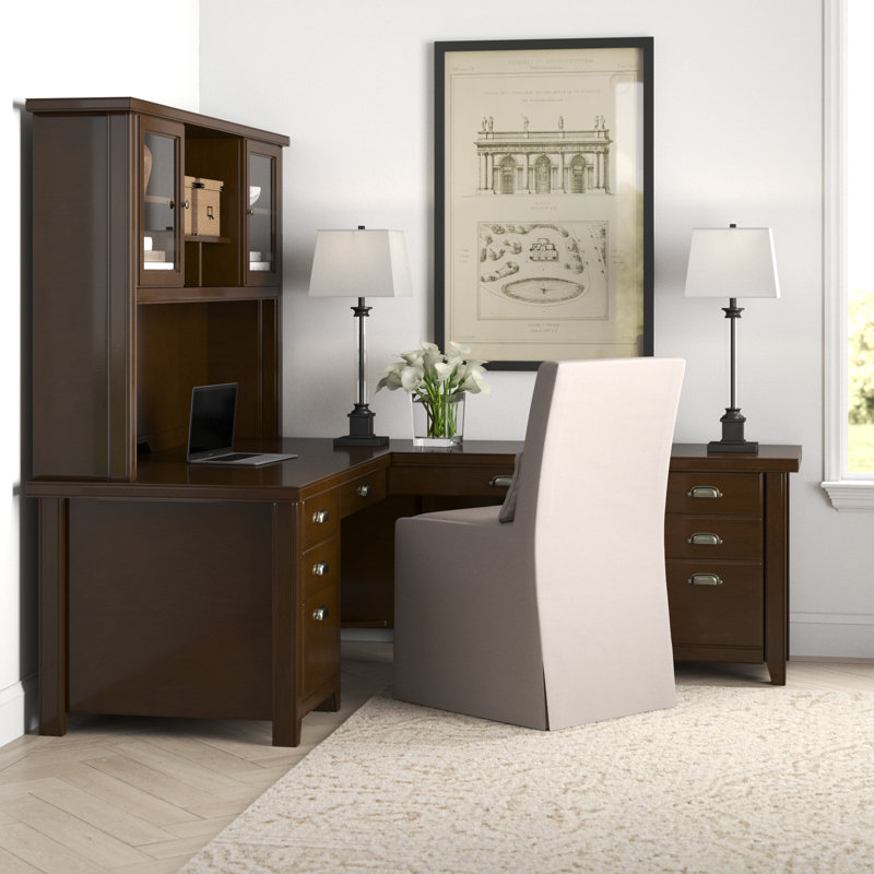 Michal L-Shaped Executive Desk