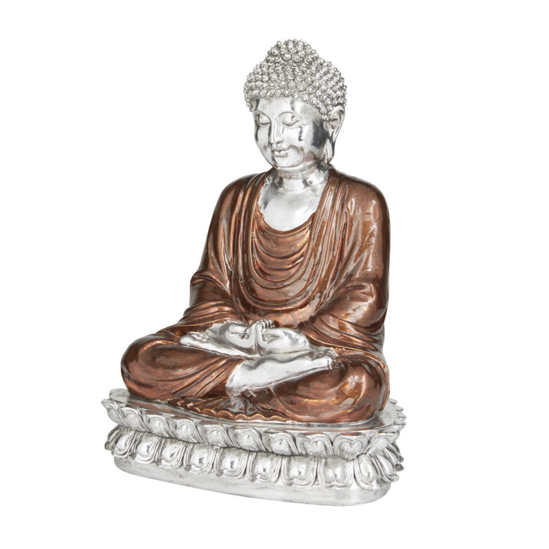 Ekstrom Religious & Spiritual Figurines & Sculptures, Bronze, 12.3" H x 9.15" W x 7.25" D