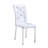 Modern 63" Faux Marble Dining Table Set with Spring-Supported PU Leather Chairs-117431216-131316160-131316161