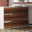 61.2” Wide Corner L-Shaped Computer Desk With 3 Drawers-1562449561
