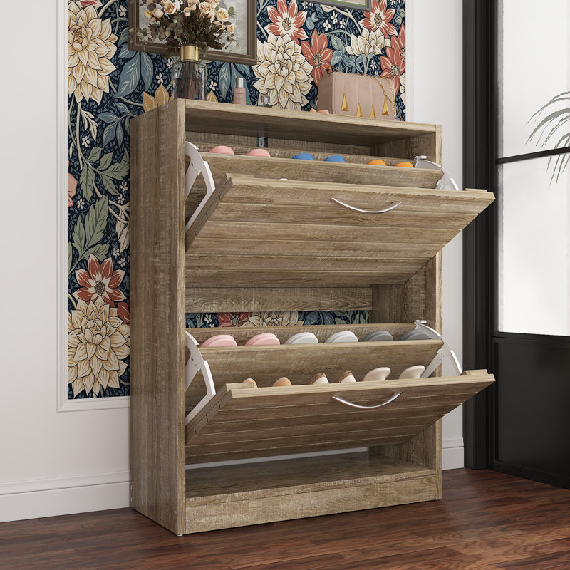 12 Pair Shoe Storage Cabinet