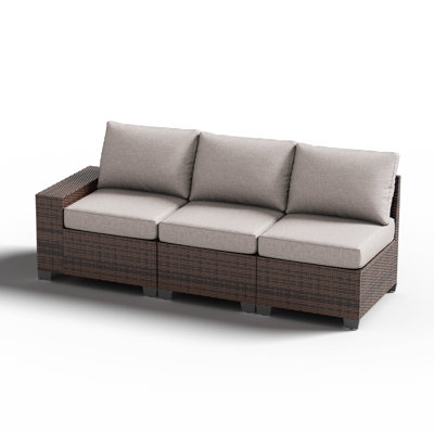 Patio Safo pour 3 personnes avec coussins