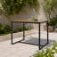 Outdoor Bar Table , 27.5 " W 51.25 " D