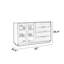 Buffet moderne avec rangement simple