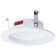 6 Watt LED Downlight Retrofit 4 Inch CCT Selectable Round White Finish