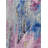 Prismatic Hand-Tufted Blue/Pink Area Rug-27429750