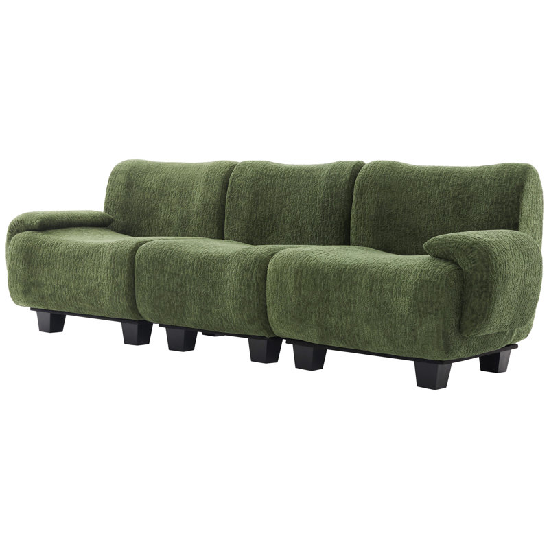 Canapé 3 places 94,5 po Green, Vert