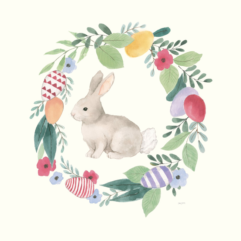 «Spring Is Here IV» par Jenaya Jackson - reproduction d'art sur toile tendue, H 12 po x l 12 po, Non, Toile avec cadre blanc
