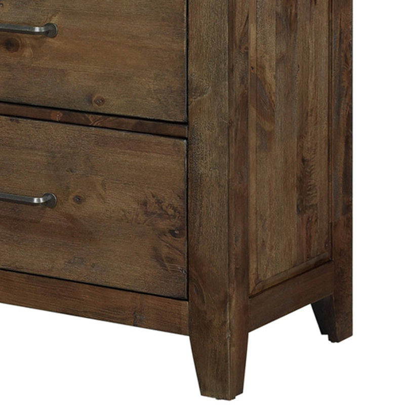 Janylah Solid Wood 62.5'' W 7 - Drawer Dresser