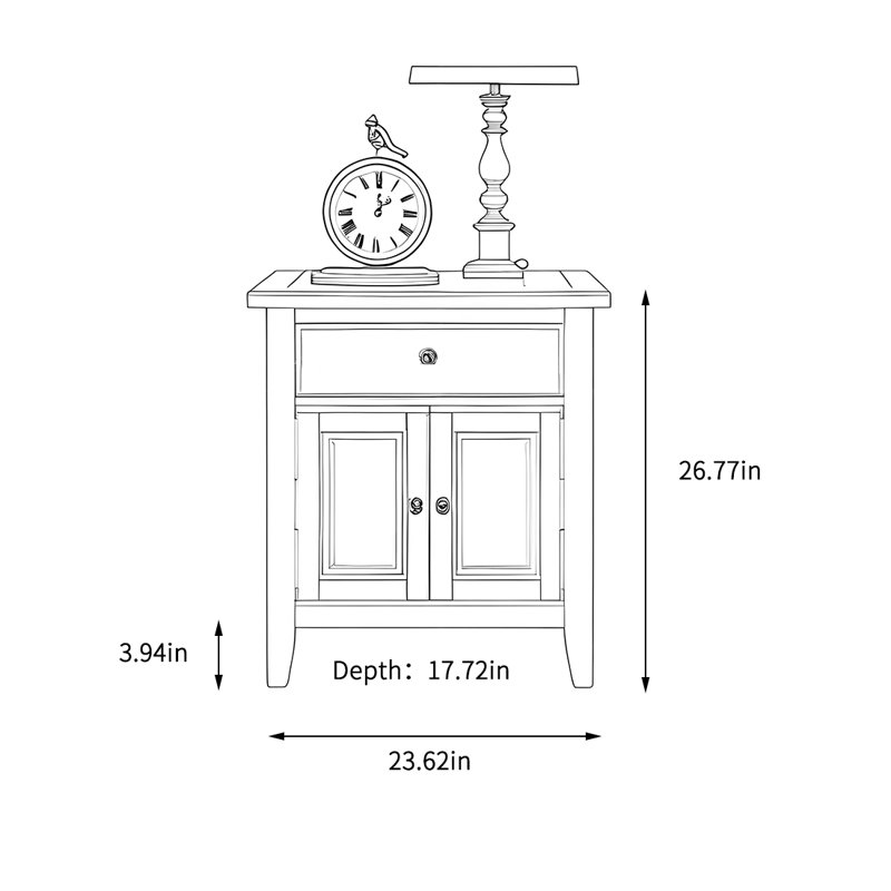 Armoire de rangement simple pour chambre à coucher