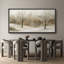 «Winter Snowy Bare Tree Landscape Art», très grandes photos, impression sur toile encadrée-120284248-120284247