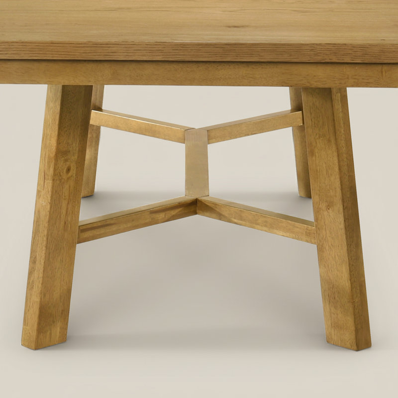  Table de salle à manger Alderon, Bois clair