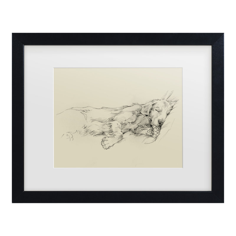 «Dog Days III» par Ethan Harper, H 18 po x l 22 po x P 0,75 po, Noir