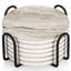 Ensemble de sous-verres avec support-1105471568