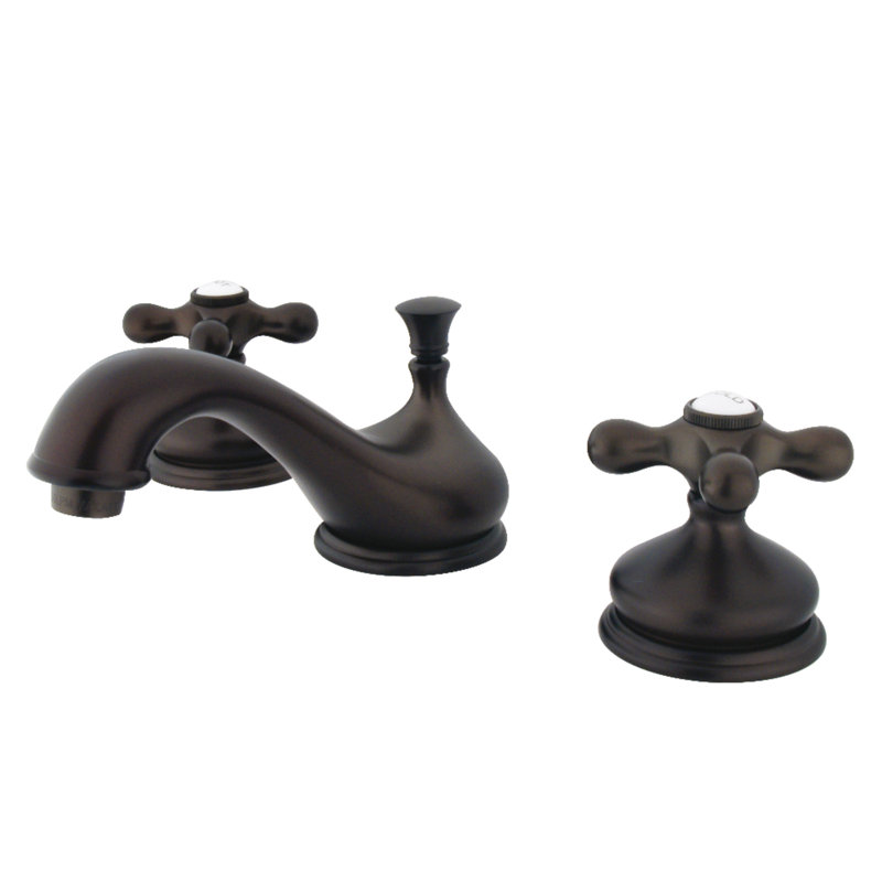 Robinet de salle de bain espacé Kingston, Bronze huilé