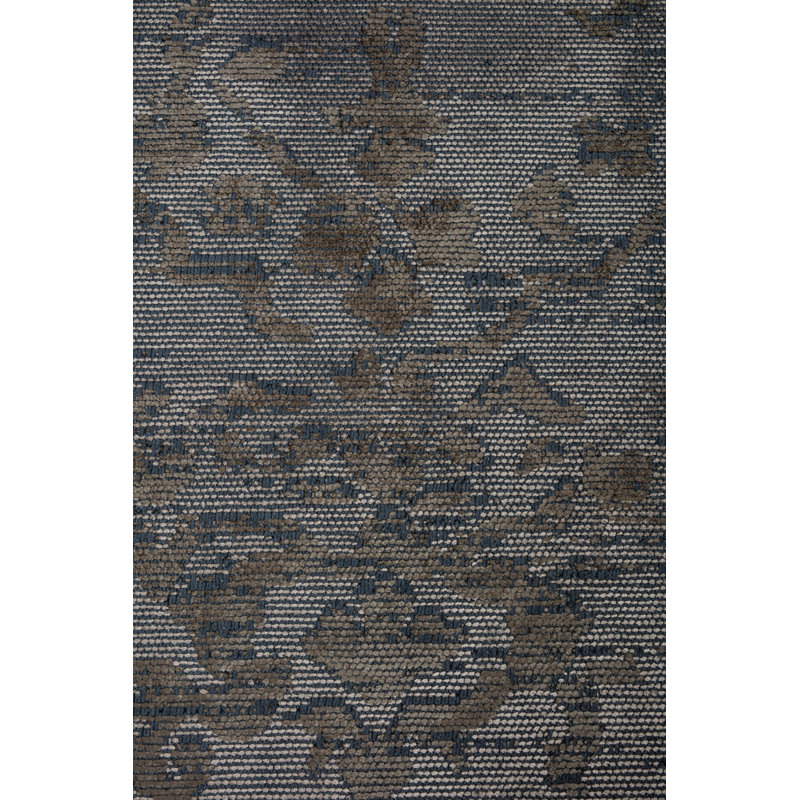 Tapis oriental gris / noir Rapture, Rectangle 7 pi 10 po x 11 pi 2 po
