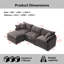 Canapé modulaire de 105 po-903940163