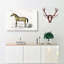 Horse Illustration PL. 10A by Charles D' Orbigny - Wrapped Canvas-55359673
