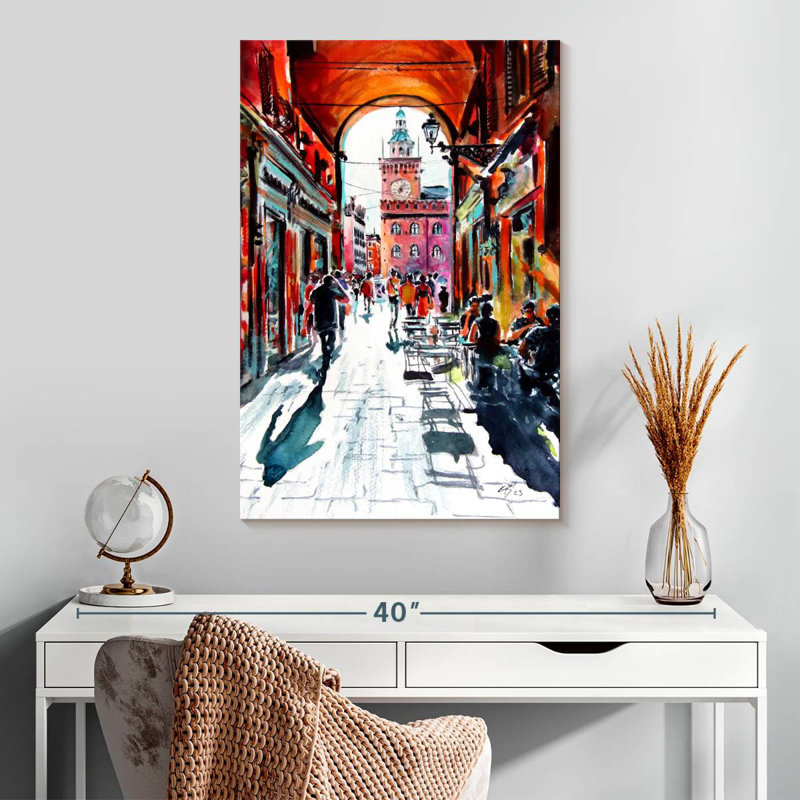 Aime Bologna, 30" H x 20" W