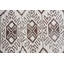 Tapis Oushak, tapis turc, tapis de couloir 3,3 pi x 3,5 pi, tapis de luxe orange, tapis rétro