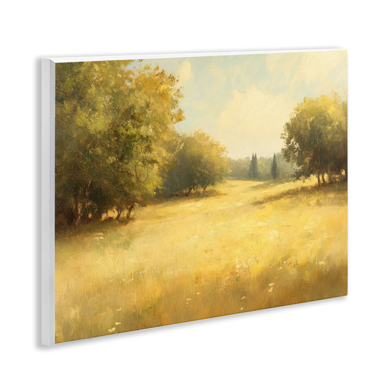 Plaque murale nature campagne apaisante, design par Petal Prints Design