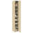 Slim Storage Cabinet 11.8"X16.7"X88.6" Engineered Wood-638570537