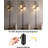Lightdot 67-Inch Dimmable Floor Lamp, Mid Century Modern Tree Design With 3 PC Lampshades, Black Standing Lamp For Living Room, Bedroom, Corner, Includes 3 E26 LED Bulbs