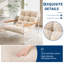Chaise d'appoint moderne, fauteuil de salon confortable avec structure en métal-1864117422
