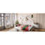 Structure de lit en bois durable, conception moderne pour chambre d'enfant, grand