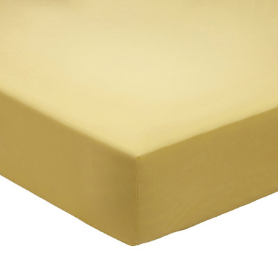 200 Thread Count Cotton Percale Fitted Sheet