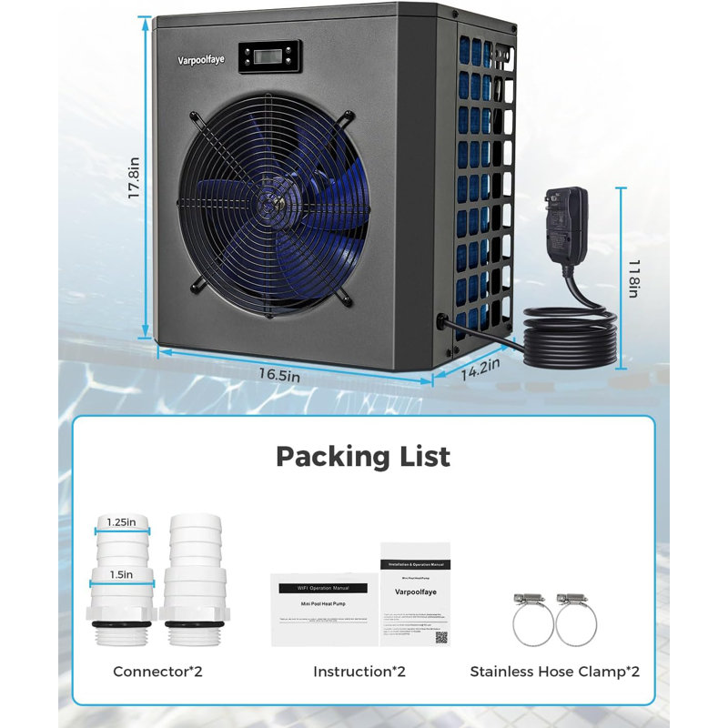 Wifi Control Pool Heat Pump