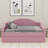 Twin Tufted Velvet Upholstered Daybed With Trundle-1214067486