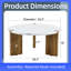 Table basse 33,4 po Minimalist