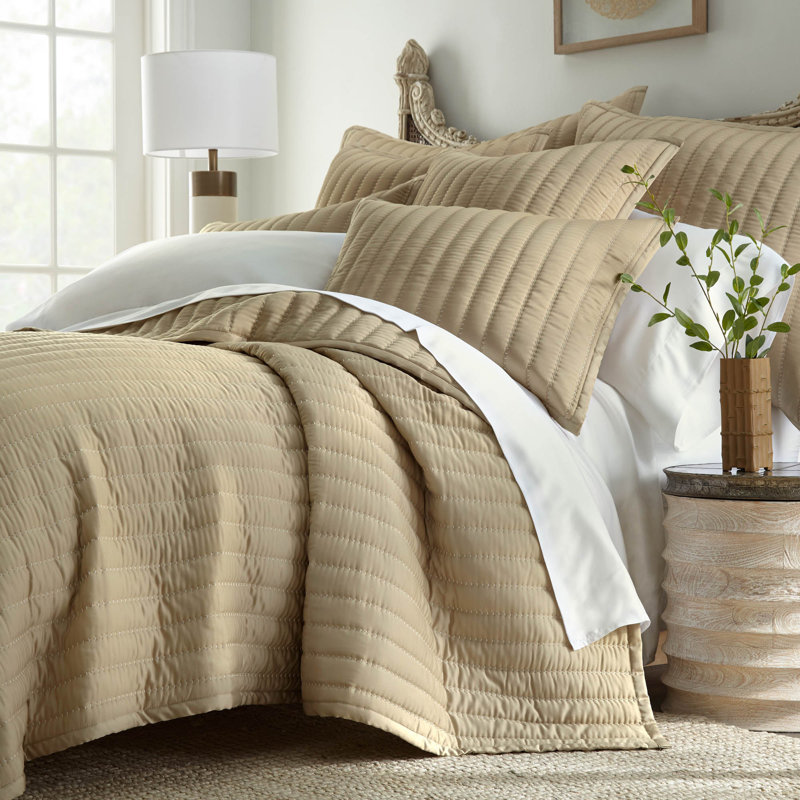 Urban Coverlet, Champagne, King Coverlet