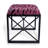 Medallion Steel Accent Stool-103079156