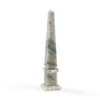 Sculpture obélisque albâtre