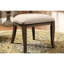 2 chaises de salle à manger, siège rembourré en tissu, placage en bois massif, chaises d'appoint transitionnelles de style exquis pour 2 personnes, dynamique-2135088128-2135088130