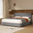 Jeilyn Upholstered Platform Drawer Storage Bed-715103000-719713665