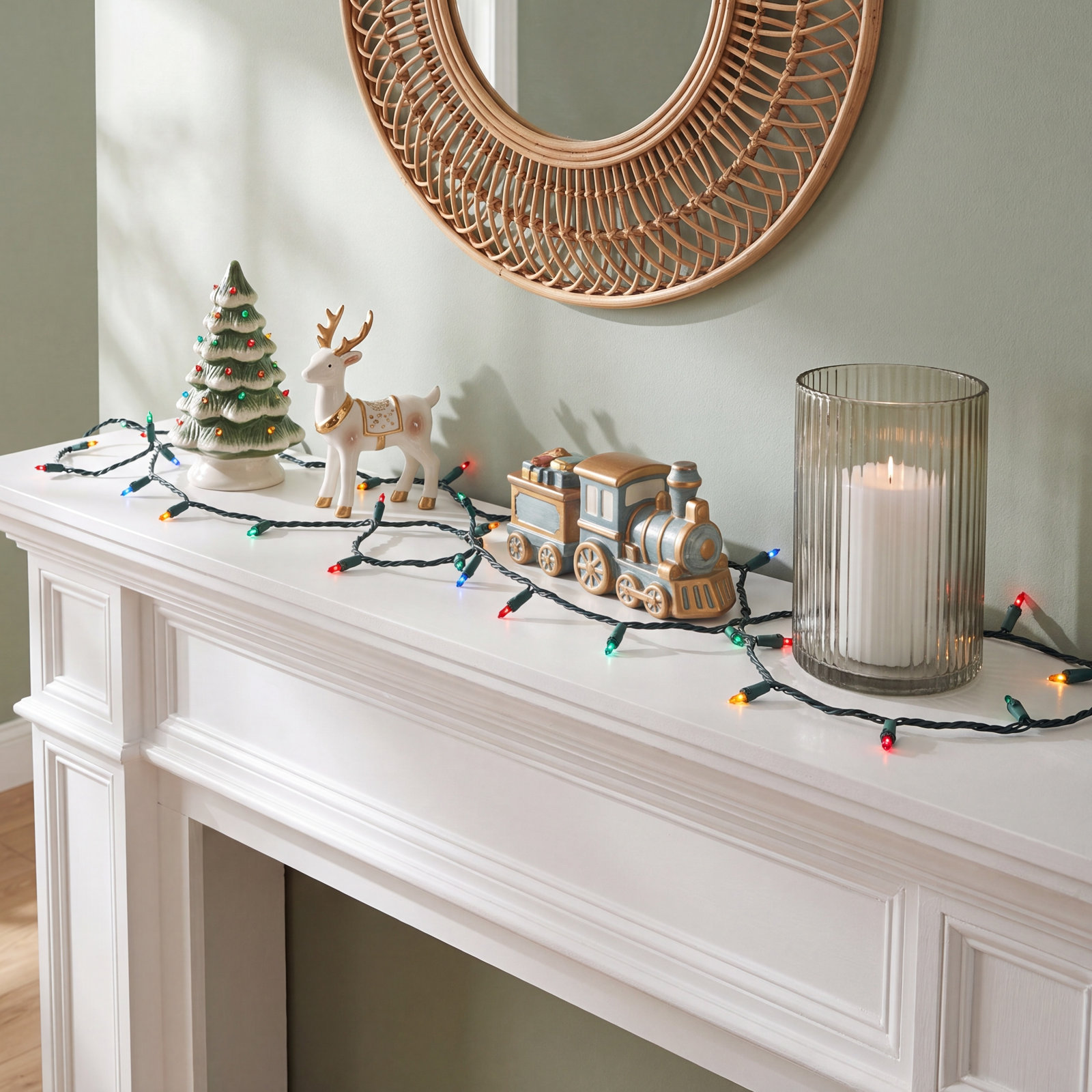 49' 200-Light Wide-Angle LED Christmas Lights